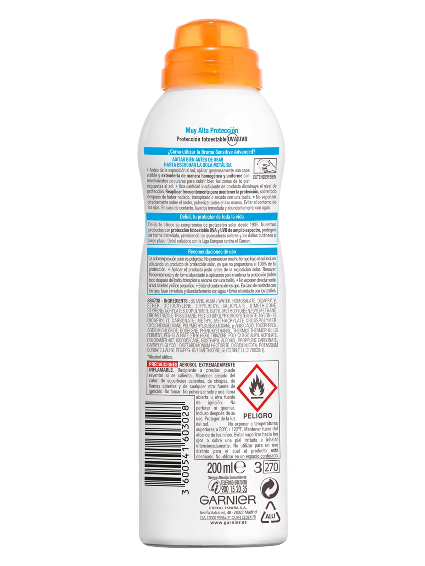 Protector Solar Spray